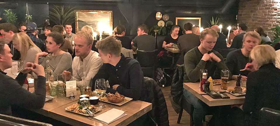 Madsen og Brekke e i Trondhjæm, sjø